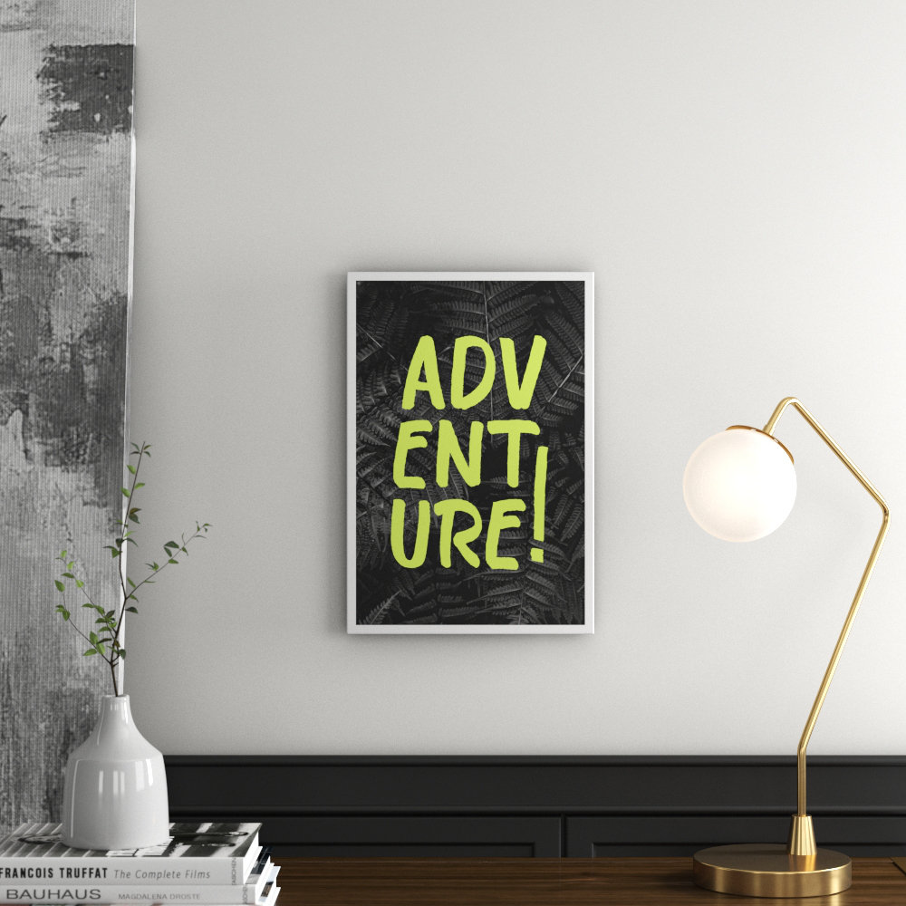 'Adventure' Textual Art