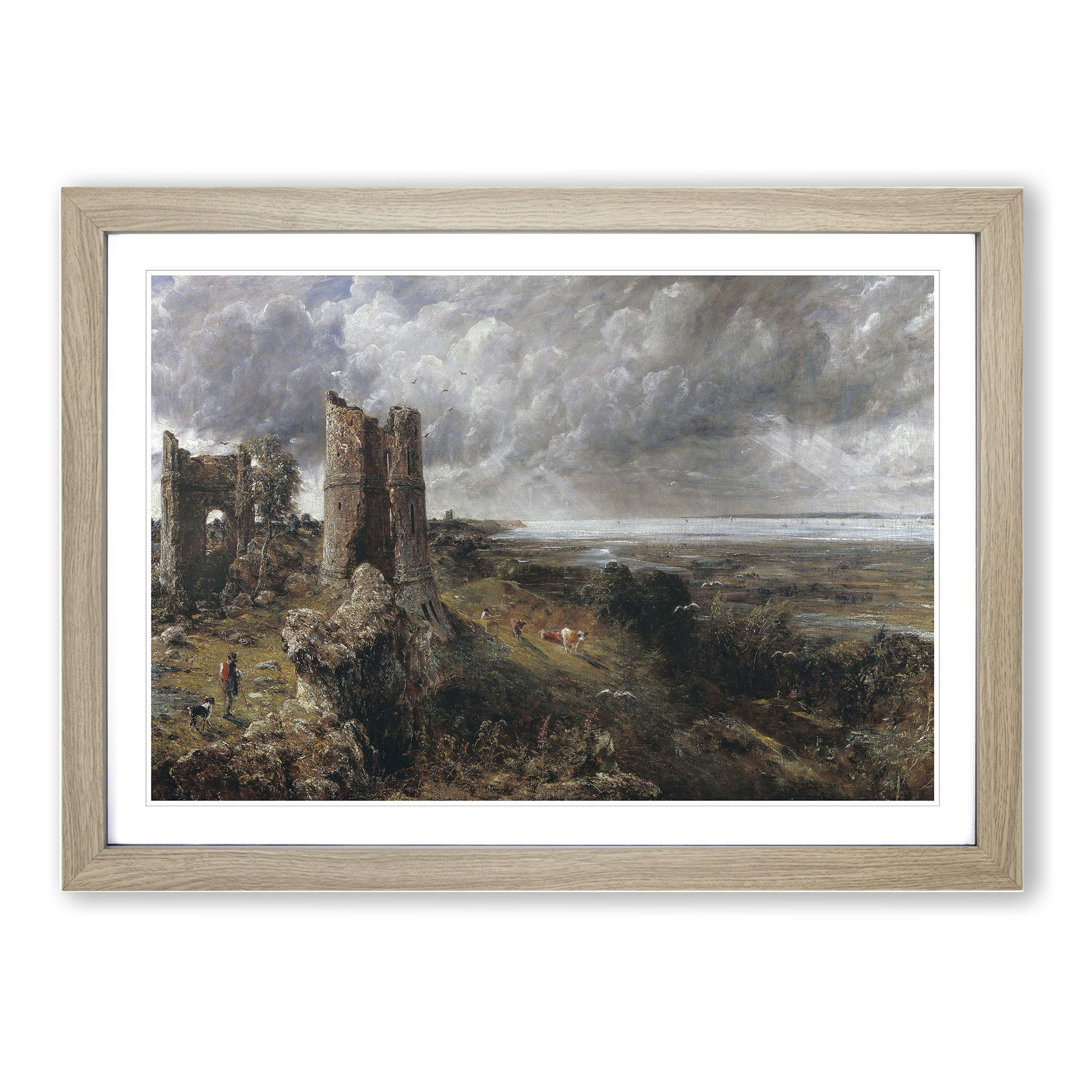 Hadleigh Castle by John Constable - Framed Print