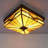 Mission Flush Mount Ceiling Light