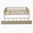 Wood Daybed With Trundle And Fence Guardrails-1104622499-1104622497