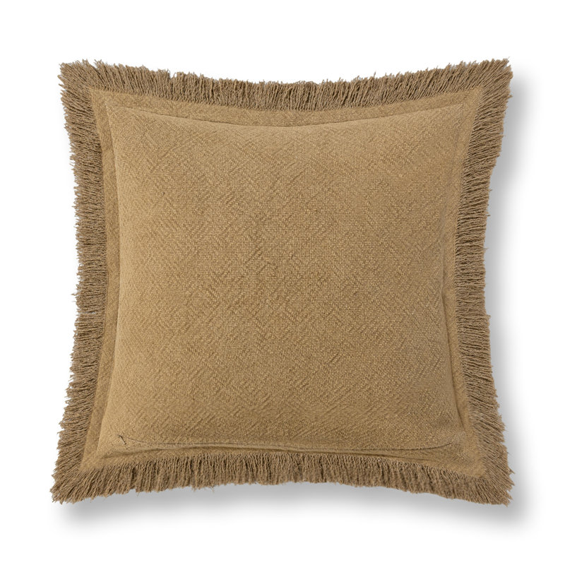 Lauren  Cotton Blend Throw Pillow