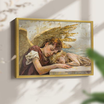 Angels From Above-CI -Framed Print - Restickable