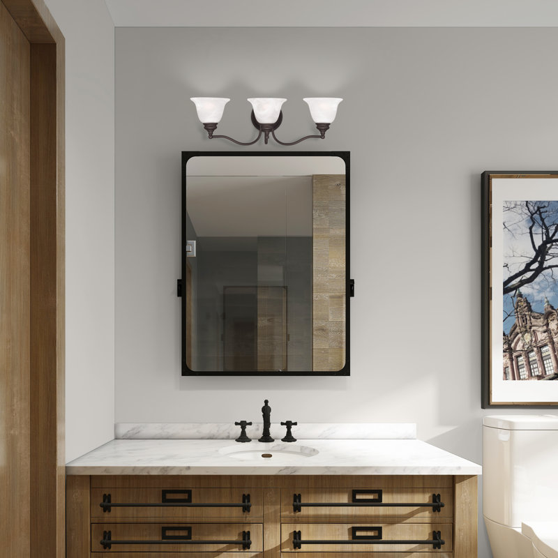 Becky 3 - Light Dimmable Vanity Light, Bronze