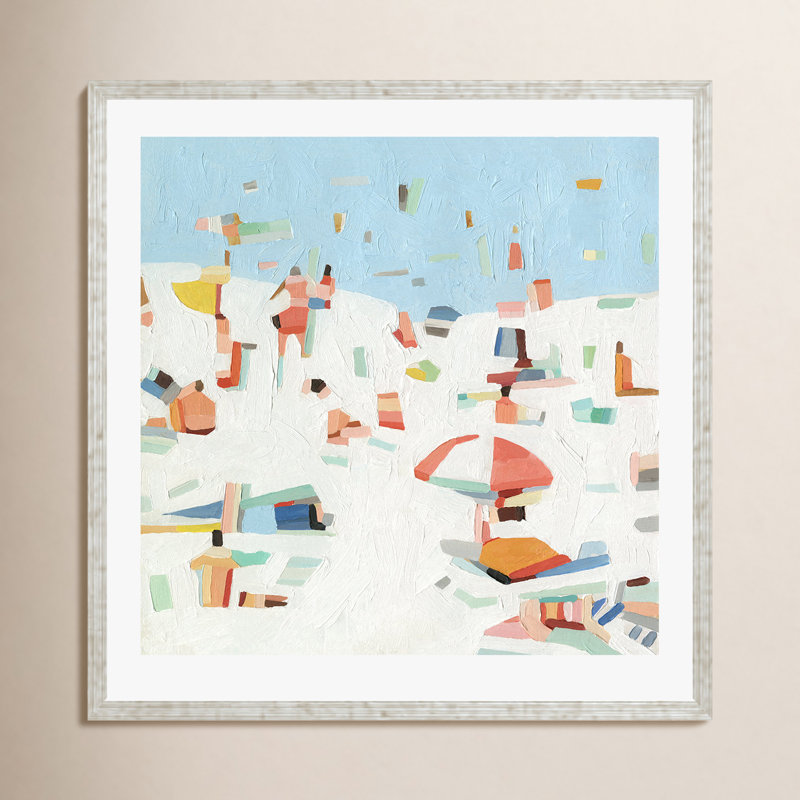 Summer Confetti III by Emma Scarvey, Pattern Silver, 12"H x 18"W