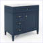 Meuble-lavabo autoportant moderne avec lavabo supérieur et 2 tiroirs-1737368827