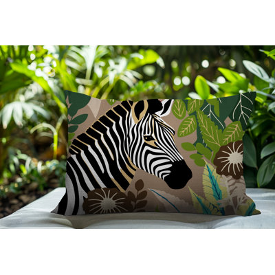 Reversible Indoor/Outdoor Rectangle Pillow
