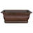 66" Hammered Copper French Curved Style Bathtub