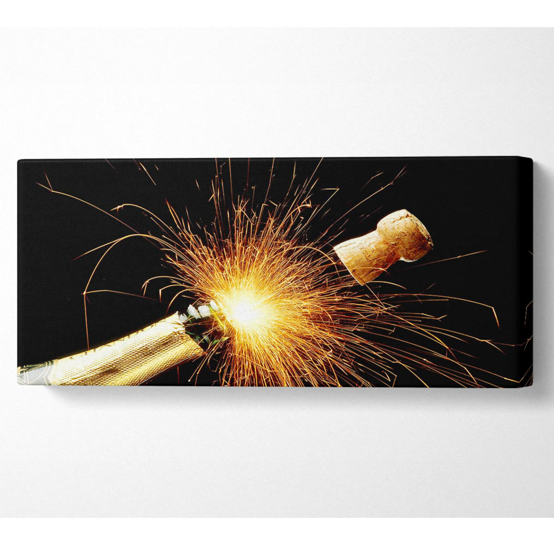 Champagne Sparkle - Kunstdrucke auf Leinwand - Wrapped Canvas