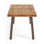 Table de salle à manger en bois d'acacia pour patio