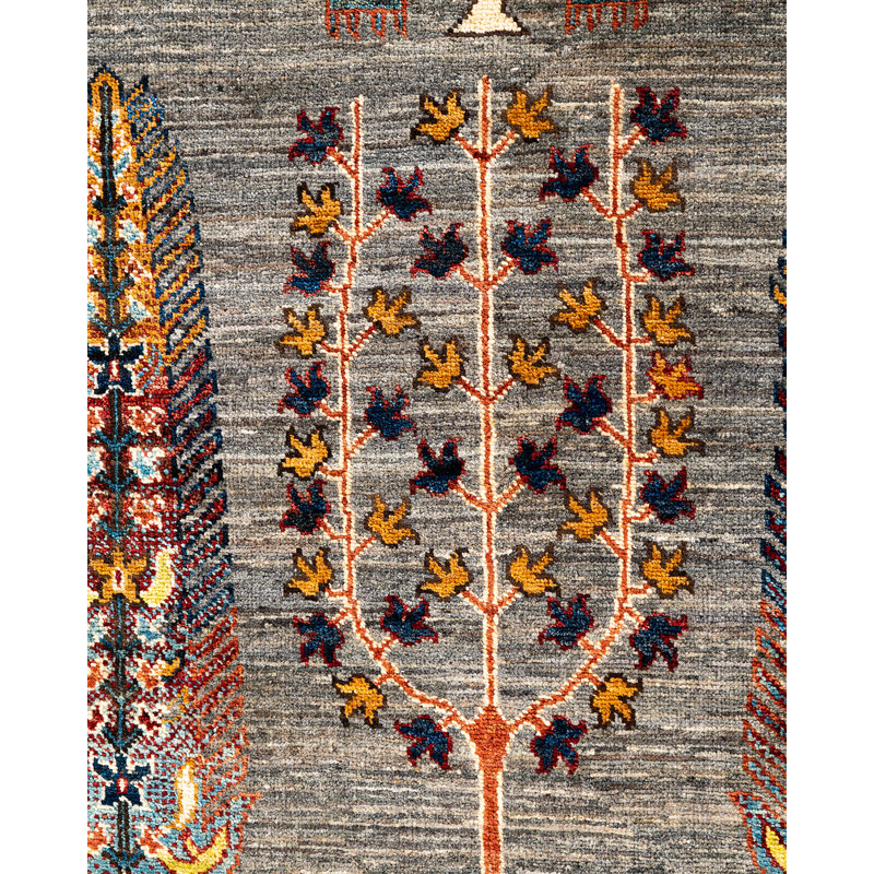 One-of-a-Kind Rectangle 8'2" X 9'9" Hand Knotted Area Rug