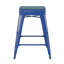 Tabouret de comptoir sans dossier intérieur / extérieur Briahnna-1422314960-1422314975