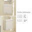 Meuble-lavabo simple 19,31 po avec plateau en résine Arai