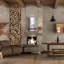«Farmhouse Merry Christmas» par L. Larson, art mural en métal-1024778311
