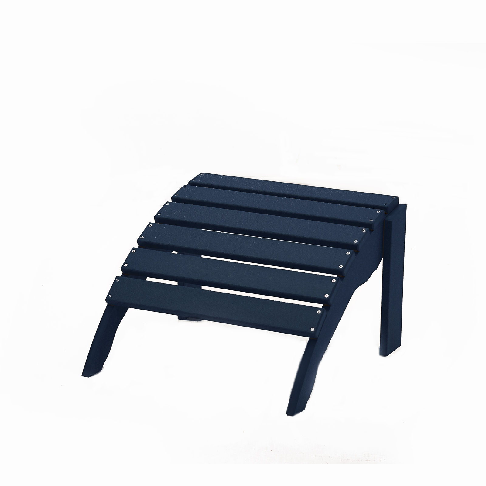 Leighton Patio Footstool, Navy