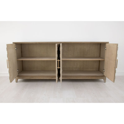 Avery 80'' W Solid Wood Sideboard