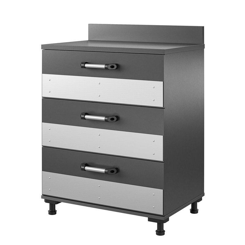 Armoire de rangement 3 tiroirs Boss