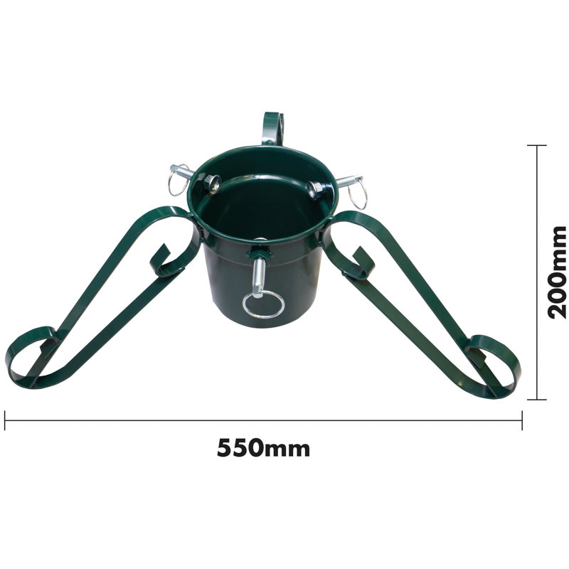 Metal Artificial Tree Stand For Max. Tree Height 8 - 9.9 Ft.