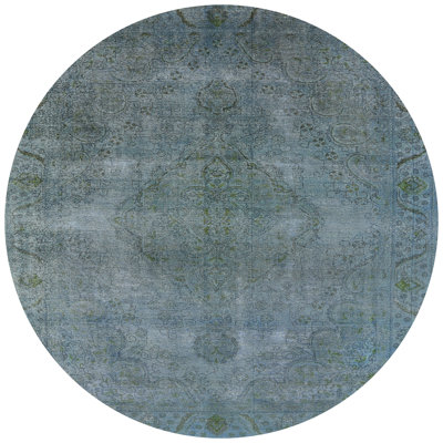 Tapis oriental bleu