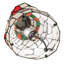 Vitrail bonhomme de neige 15 po Hinton