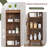 Azueta 67.7" Freestanding Bathroom Cabinet-271265092