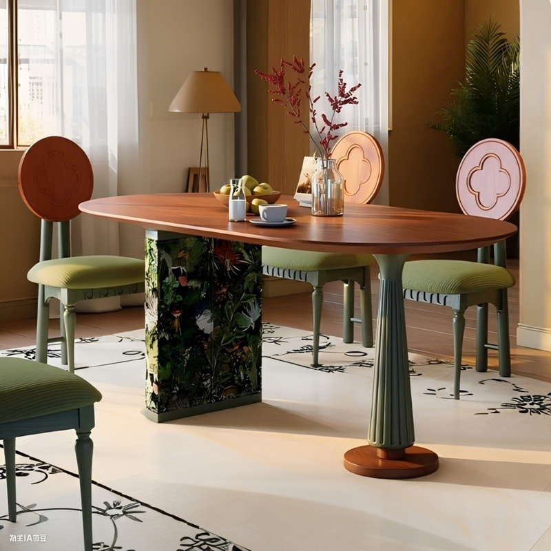 Table de salle à manger 70,87 ", H 29,53 po x l 70,87 po x P 33,46 po