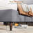 Corduroy Upholstered Platform Bed Frame With Led Lights & Charging Station, Wingback Storage Headboard-2005853170-2005853168