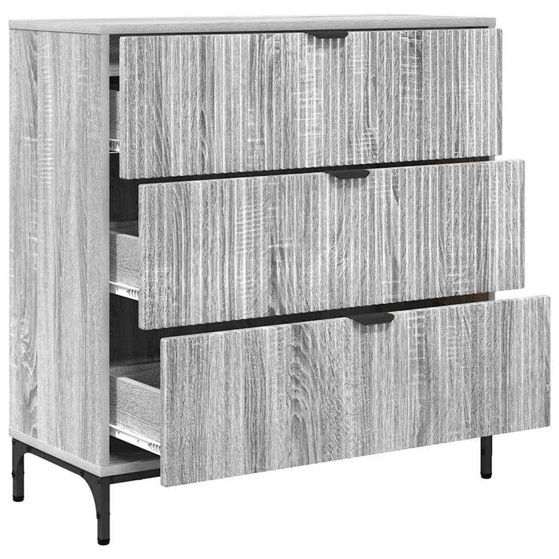 79.5cm Sideboard, Grey Sonoma
