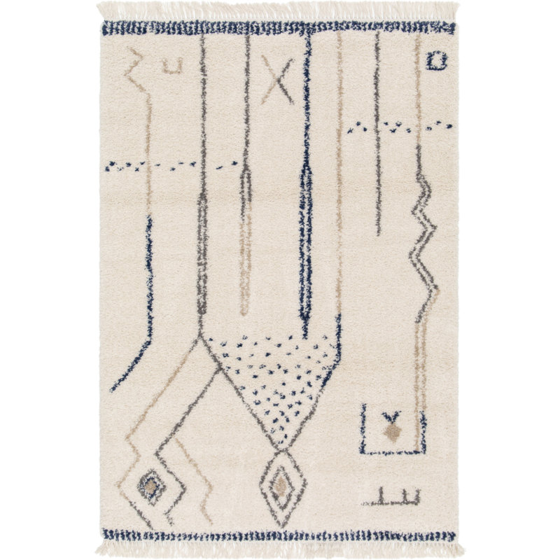 Abriele Moroccan Area Rug, Rectangle 200 x 290cm