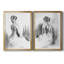 «Soft Silhouette I», ensemble de 2 reproductions d'art-956800001-965333626-1031789613