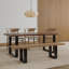 Banc en bois massif Towle-466889871