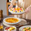MALACASA Nonstick Stoneware Pie Pan