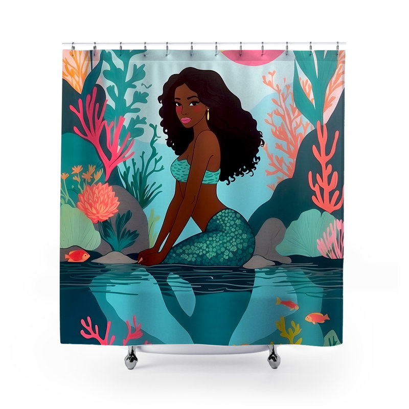 Rideau de douche Sebastian Mermaid