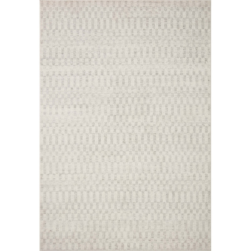 Tapis ivoire / gris Ramsley Loloi II Kamala, Rectangle 5 pi 3 po x 7 pi 9 po