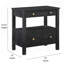 Table de chevet 2 tiroirs
