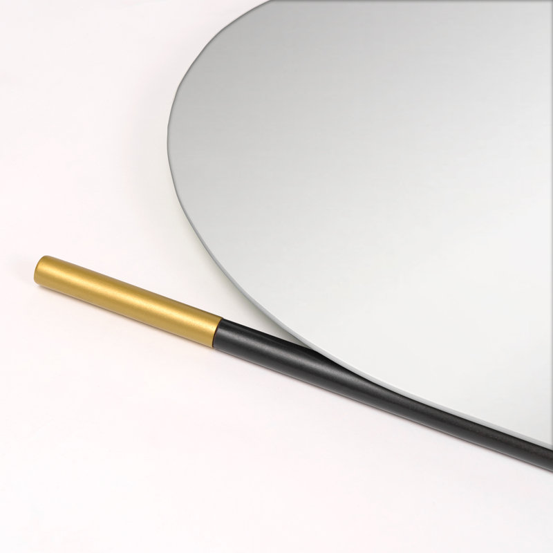 Arlyce Metal Flat Floor Mirror