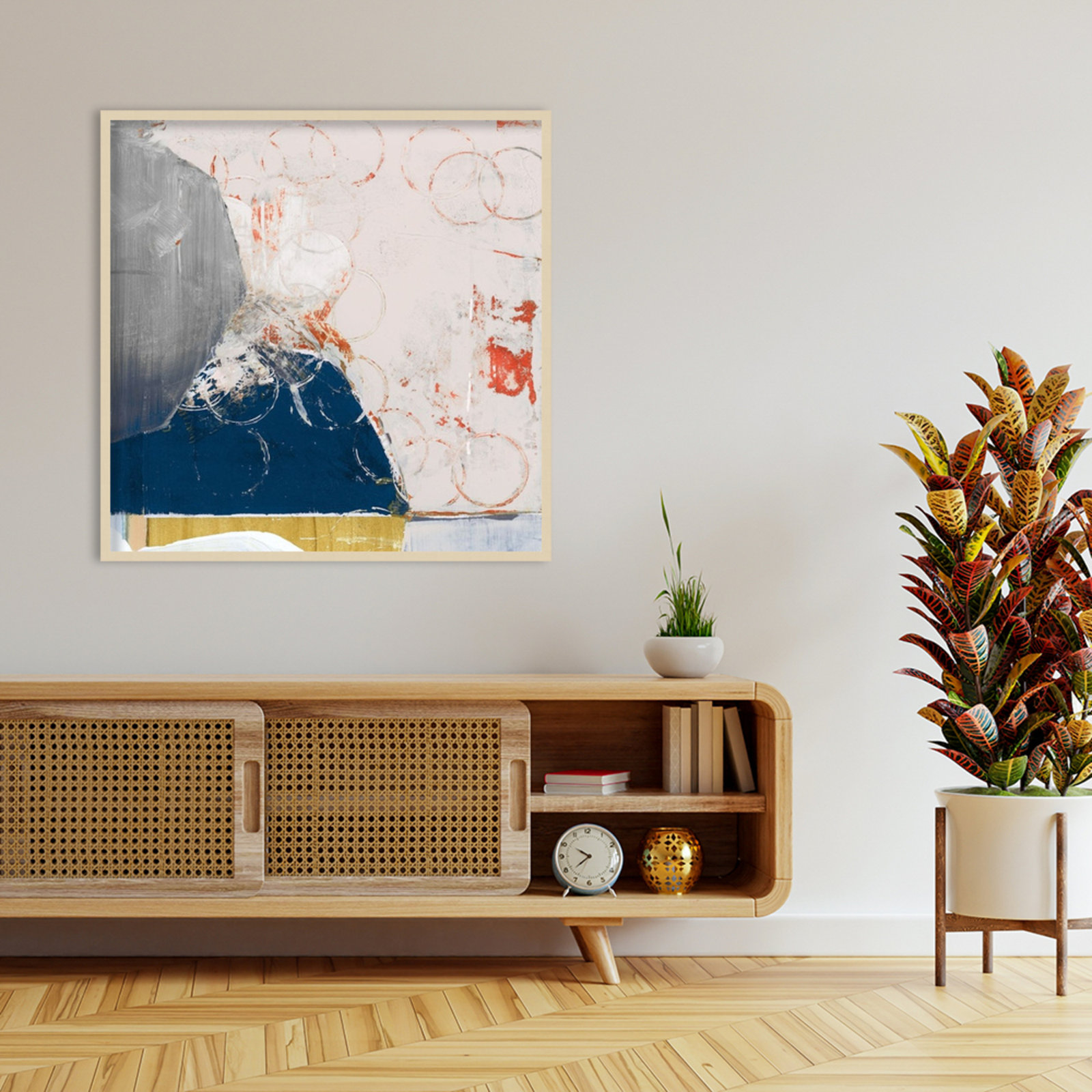 Gilpin "Beautiful Mess No. 2" Print, 41" H x 41" W, Brown