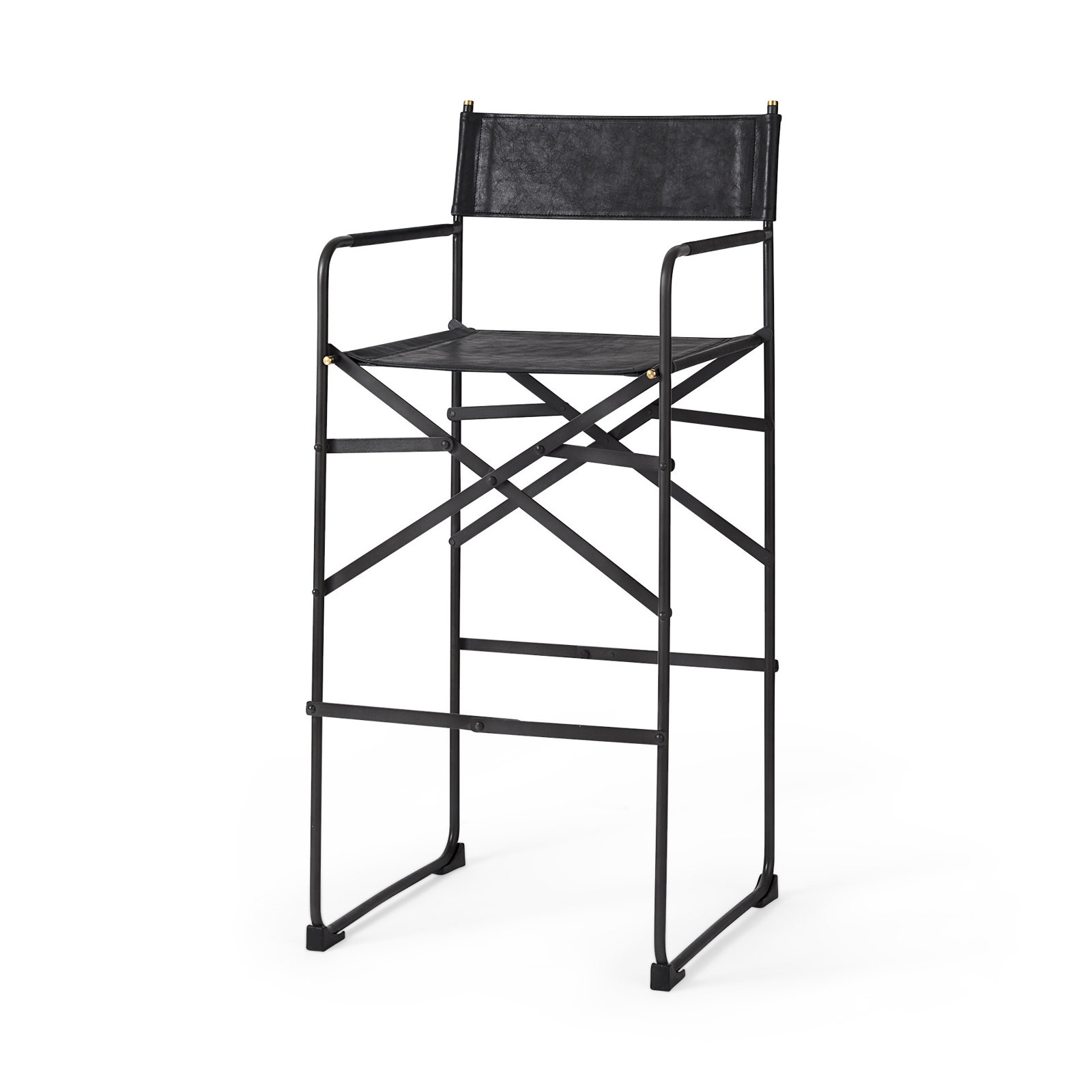 Sambac Bar & Counter Stool, Black, Bar Stool (30.5” Seat Height)