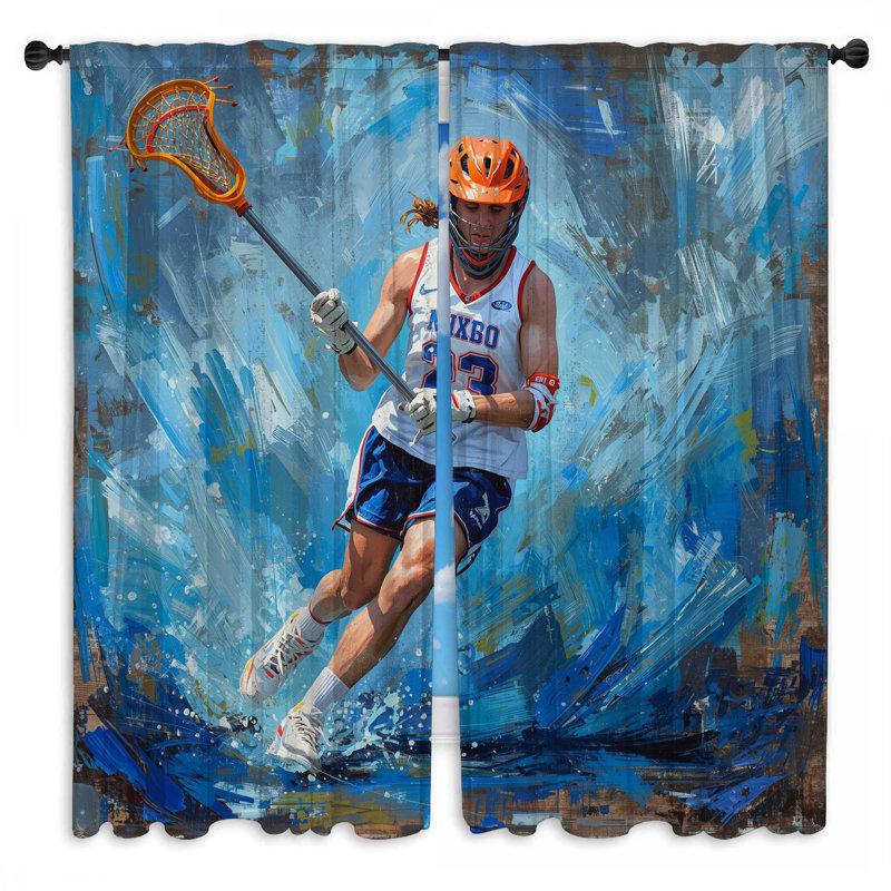 Rideaux obscurcissant et obscurcissant Lacrosse, 20 po x 50 po - 2 panneaux, Transparent