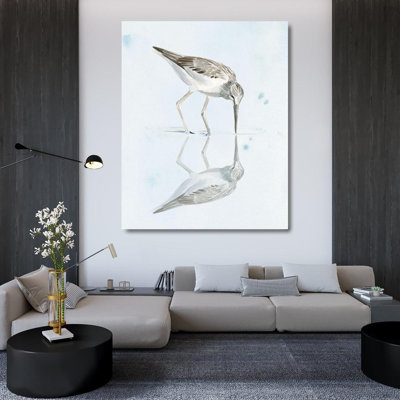 «Dovecove Parker, Jennifer Paxton Gallery», art sur toile tendue: Sandpiper Reflections I