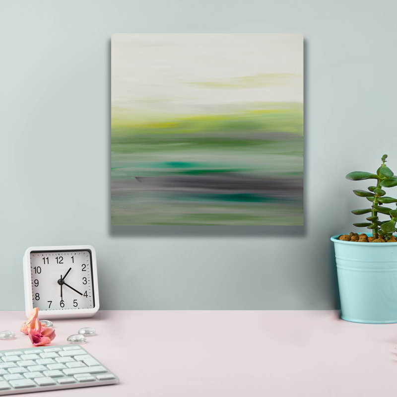 «Sunset 44» par Hilary Winfield, art mural sur toile, H 12 po x l 12 po x P 0,75 po