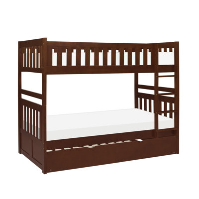 Gerasimos Kids Bunk Bed with Trundle