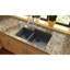 Évier de cuisine double sous-comptoir 33 po x 20-11/16 po x 9 po Quartz Classic-17883097