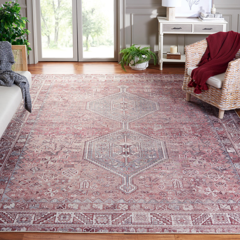 Tapis oriental rouille / beige oriental, Rectangle 8 pi x 10 pi