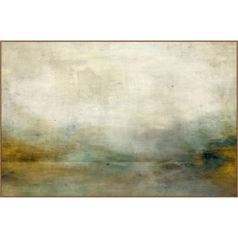 Spring Equinox - peinture sur toile à cadre flottant
