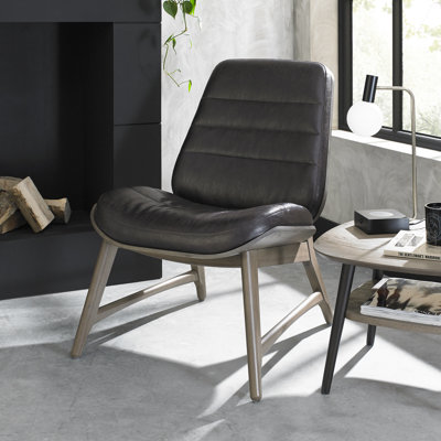 Vada Faux Leather Accent Chair