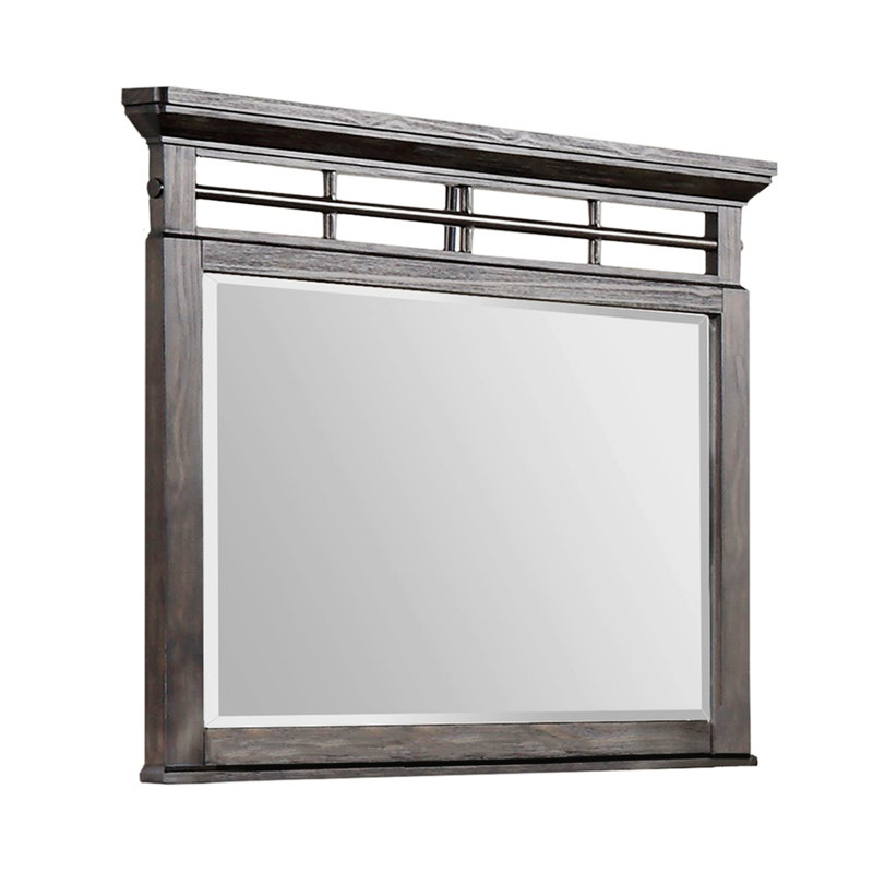 Miroir rectangulaire, miroir horizontal, miroir de commode pour la maison