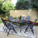 Alyah Rectangular 7 - Piece 6 - Person 152.4Cm L Outdoor Table Set