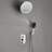 Waterfall 12.6" High-Pressure Complete Shower System With Pressure-Balanced Rough-In Valve With 3 Mode Hand Shower-114707317