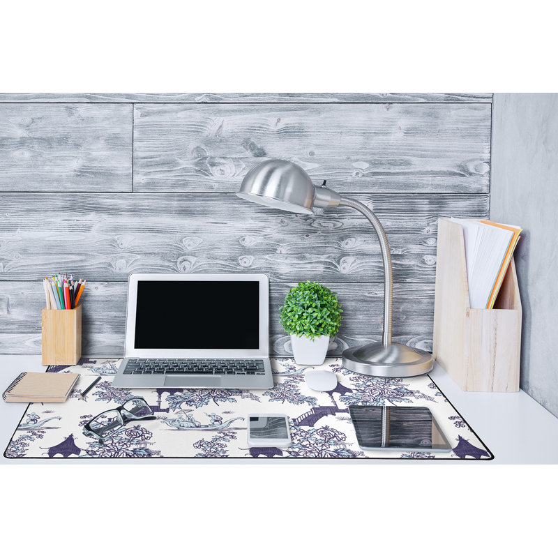 Grand coussin de bureau Marian, Bleu