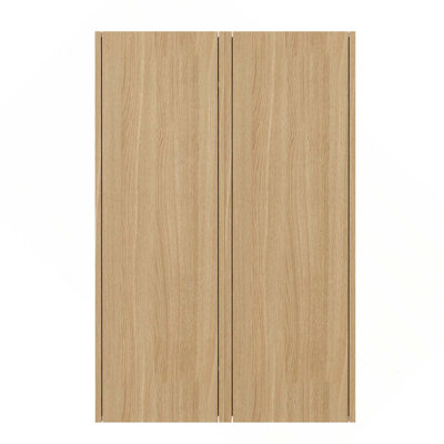 24-Inch Wall Mounted Side Cabinet Combination With 2 Soft Closing Door For Small Bathroom,Study, Storage Room